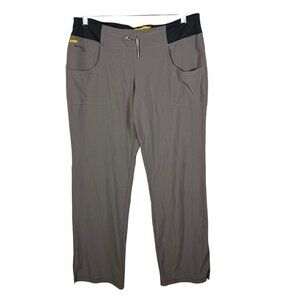 Lole women’s size Medium gray and black activewear drawstring‎ pants sustainable